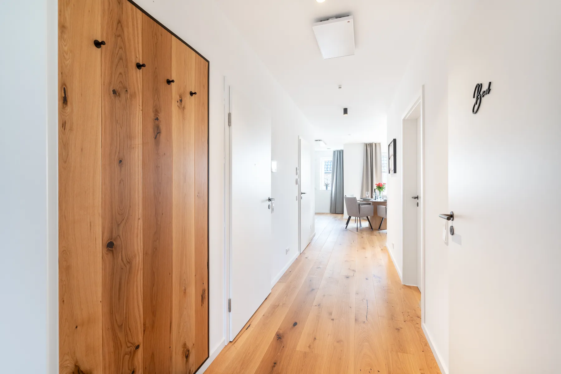 Flur mit Garderobe