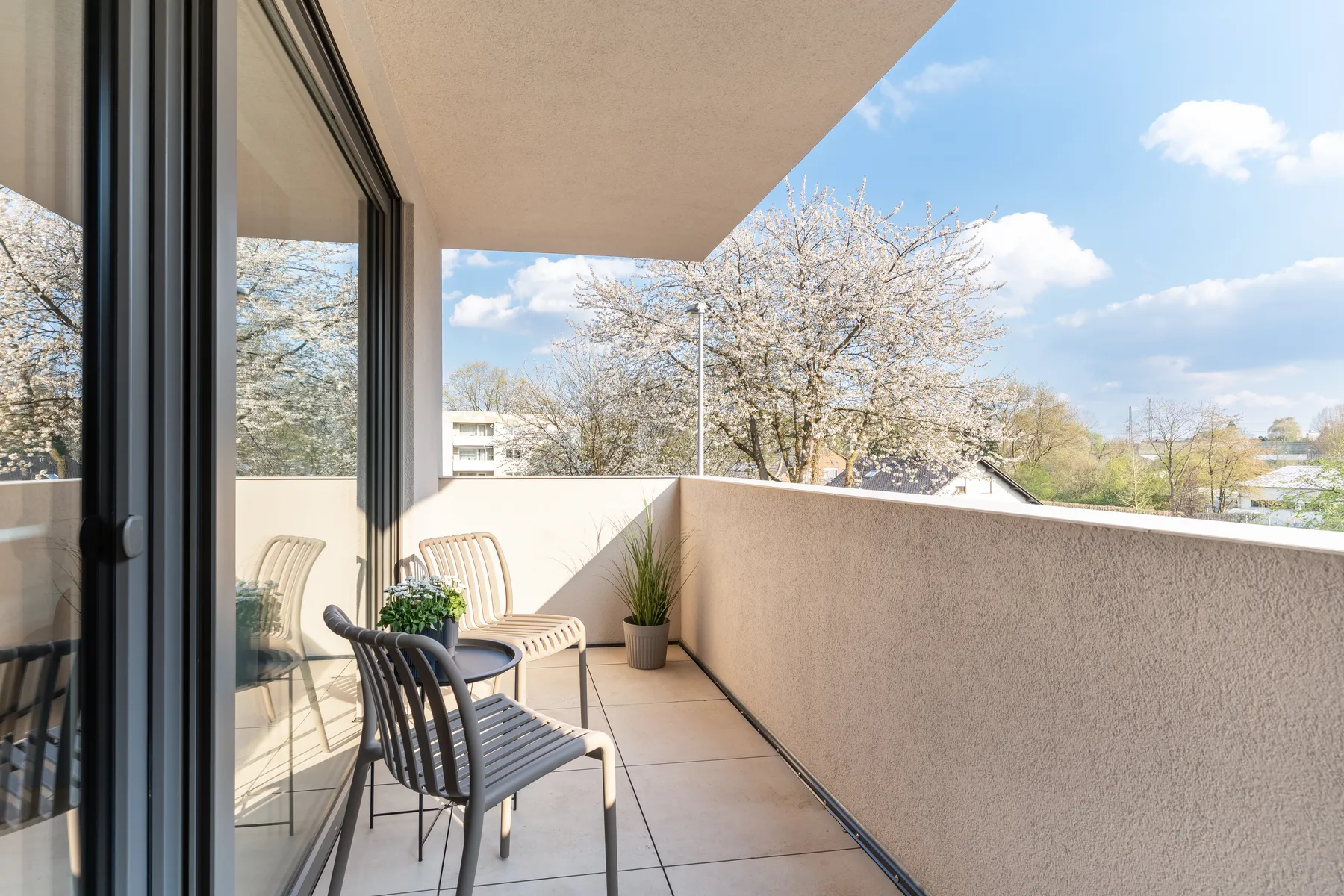 Balkon mit Ausblick